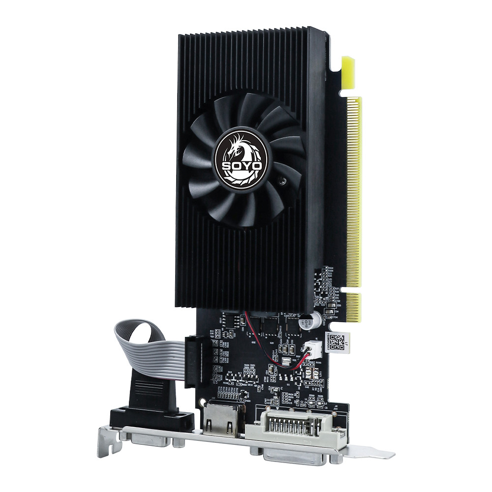 SOYO NVIDIA GPU GT 240 1G Graphics Card DDR3 128Bit 40nm Gaming Video Cards Desktop Computer