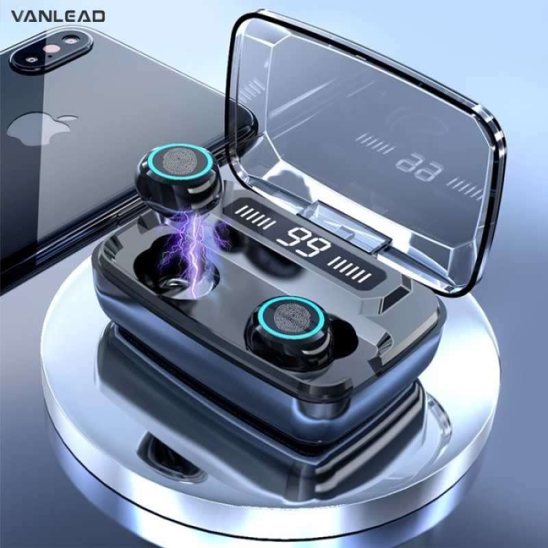 ZEBRA TWS Earphone Bluetooth 5.0 LED Touch Powerbank Dock 2000mAh M11