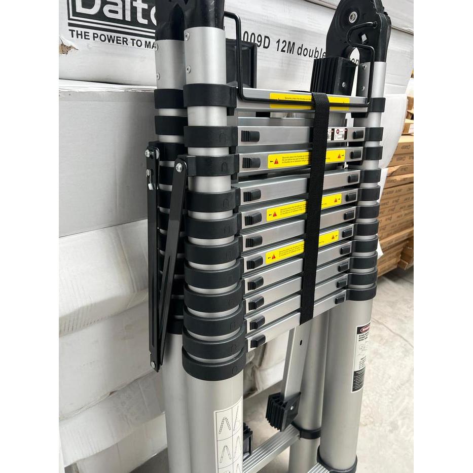 DALTON ML1009D Tangga Teleskopik Double 12 Meter Multifungsi Panjang Total 6+6 Meter Tipe Teleskopik