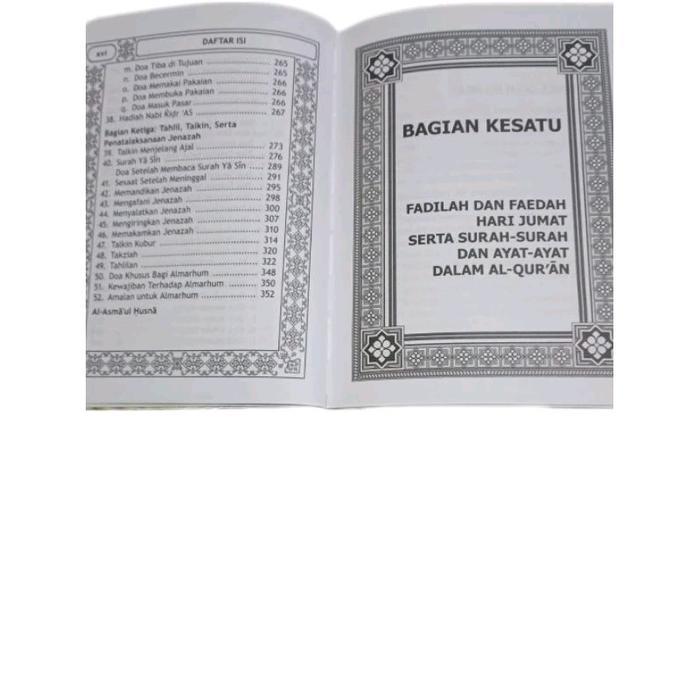 majmu' syarif kamil lengkap 3/4,Yasin& tahlil sampul dobel kain