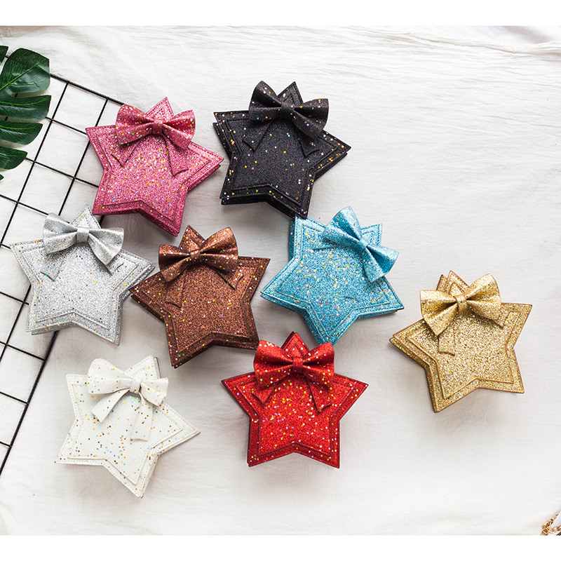 Cute Star Children Messenger Bag Diagonal Crossbody Bags for Women Trendy Accessory Bag Mother Kids