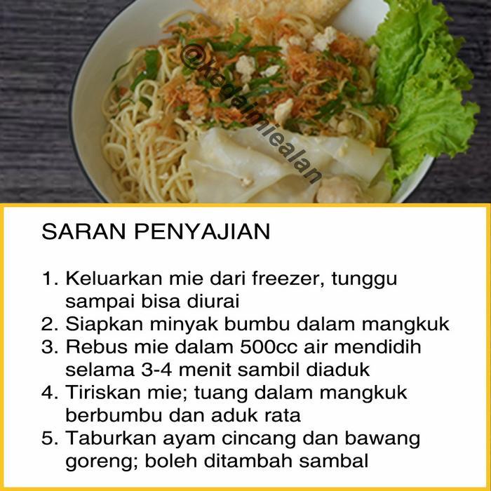 CWIE MIE BAKMI BAKMIE NOODLE VACUUM FROZEN