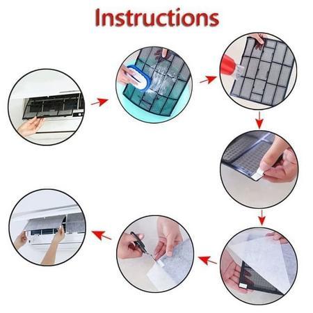 NEWW KAIN KASA PENYARING DEBU AC/FILTER AC/SARINGAN DEBU AC