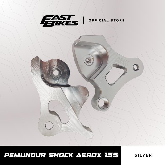 Fastbikes Pemundur Shock Belakang Aksesoris Shockbreaker Motor Aerox 155 Full CNC