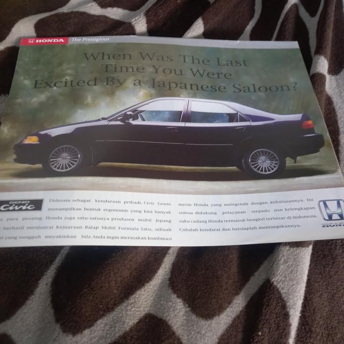 POTONGAN IKLAN HONDA GENIO