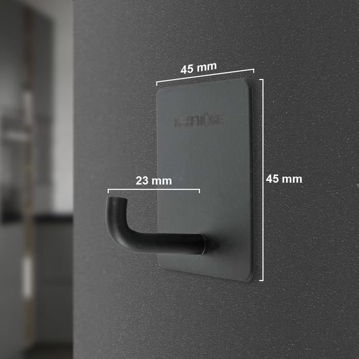 NEWW Gantungan baju tas tempel dinding minimalis hook hanger stainless