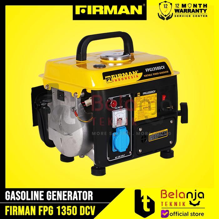 Firman Gasoline Generaor 2 Tak FPG 1350 DCV 700 Watt Mesin Genset Mini
