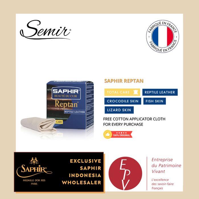 PROMO Saphir Reptan Leather Cream for Lizard, Croco, Alligator Skin - SEMIR