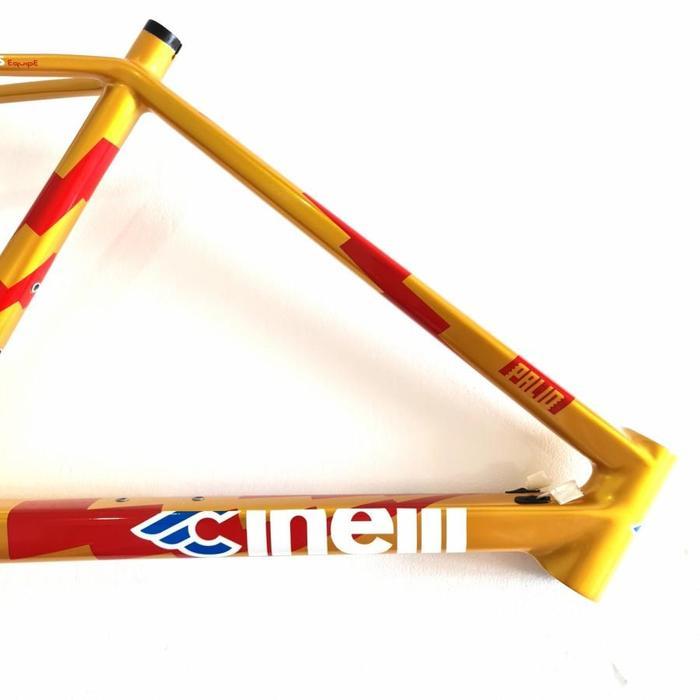 Cinelli Palio Disc Frameset Yellow Mellow - Frame Sepeda