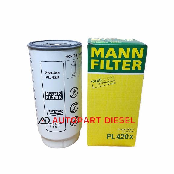Pl420X Mann Ori Fuel Filter Fs19769 Bf1383-O Pl420 J8621420 Sfr4230Fw Terbaik