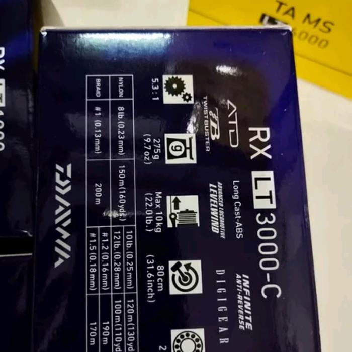 Reel Daiwa Rx Lt 3000 Reel Kuat