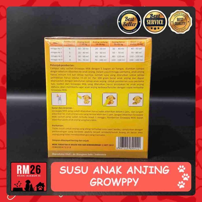 Susu Puppy Susu Anjing Susu Anak Anjing GROWPPY