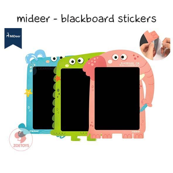 Zoetoys Mideer - Blackboard Magnetic Stickers mainan edukasi