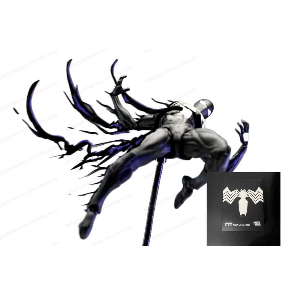 In Stock CT Toys MessToys Spider Figure Symbiote Venom Black Spider Mess Toys Spiderman Action