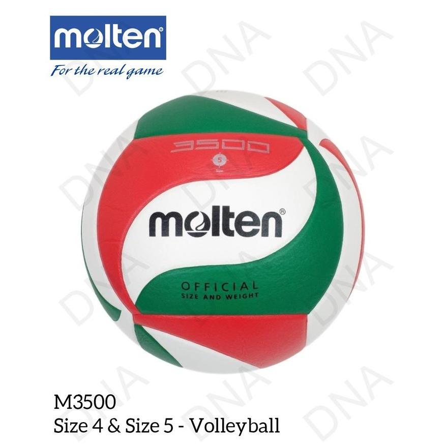 SIAPKIRIM Bola Voli MOLTEN M3500 / Volleyb MOLTEN M3500 - GINAL READY STOCK