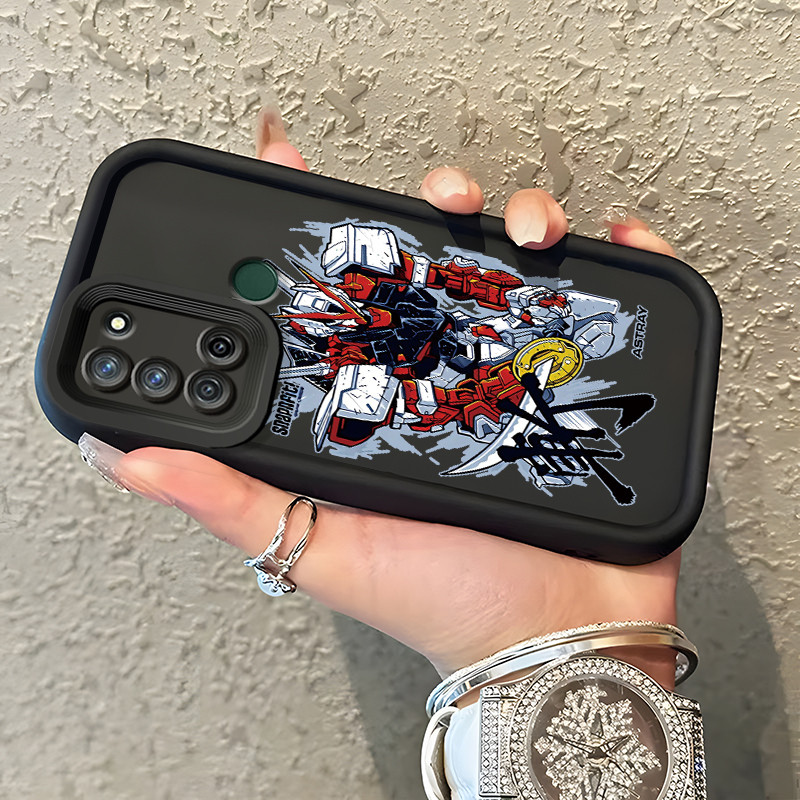 Casing Hp Untuk Realme 7i Realme C17 Case Casing pola robot Cesing HP Kasing Kesing mata langit tang