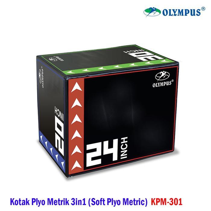 Pylo box 3in1 Kotak Plyo Metrik 3in1 KPM-301 (Soft PlyoMetric) 20" 24" 30" PU Foam Ringan & Aman