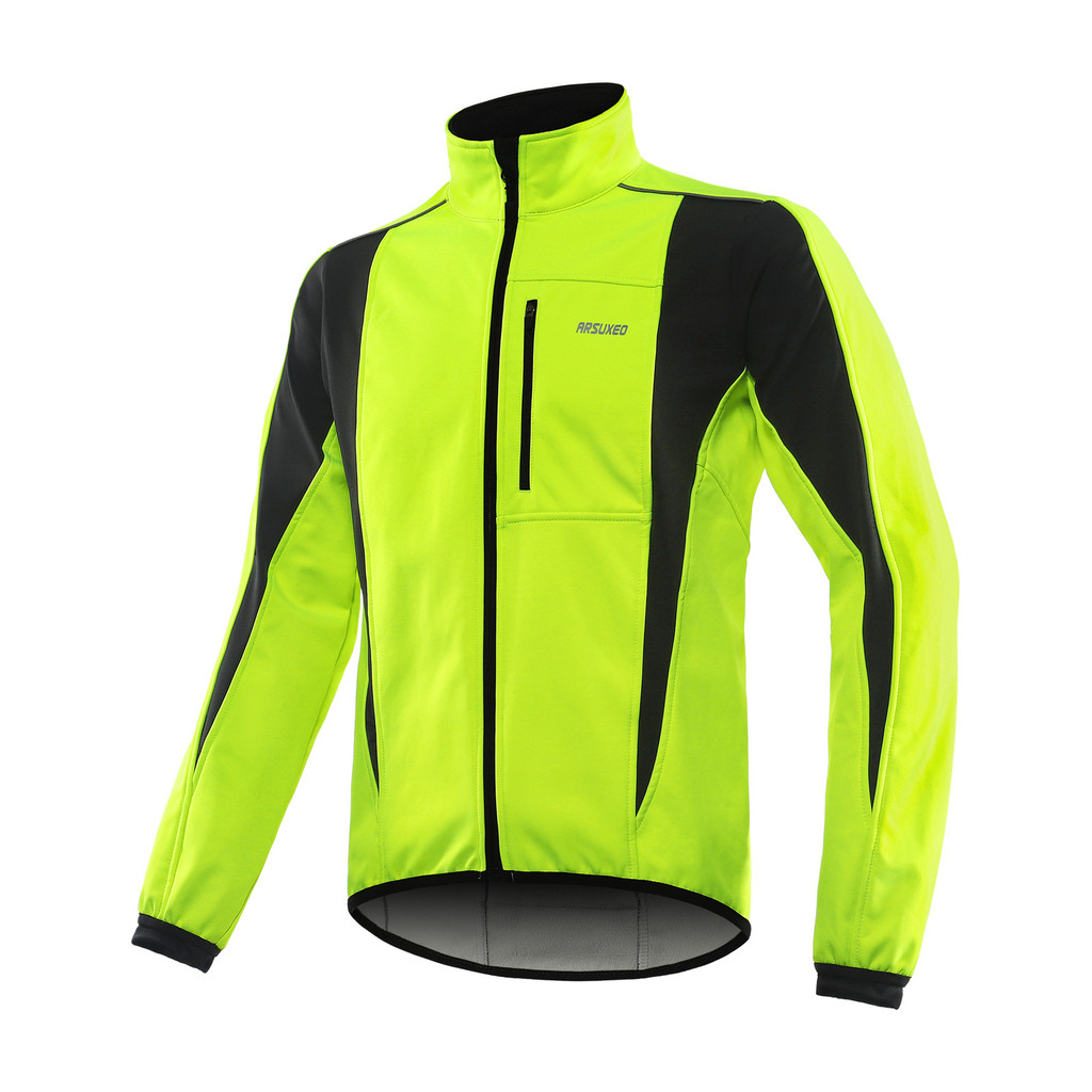 Winter Warm Up Cycling Jacket Breathable Outerwear Windproof Waterproof Cycling Jacket