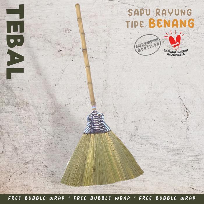 Sapu Lantai Ijuk Rayung Tebal Muntilan, Tipe Sapu Benang