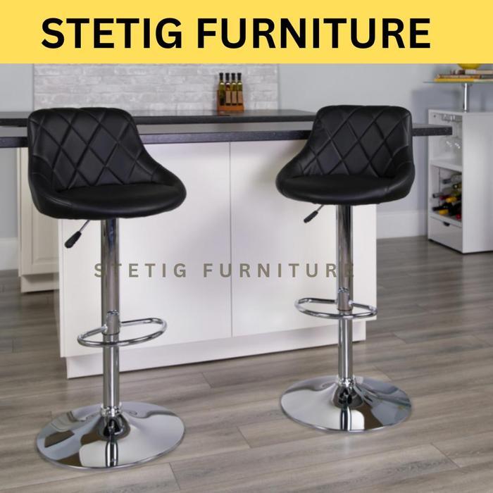 BARSTOOL TINGGI / KURSI TINGGI HIDROLIK / KURSI BAR TINGGI / KURSI TINGGI DAPUR / BANGKU CAFE TINGGI