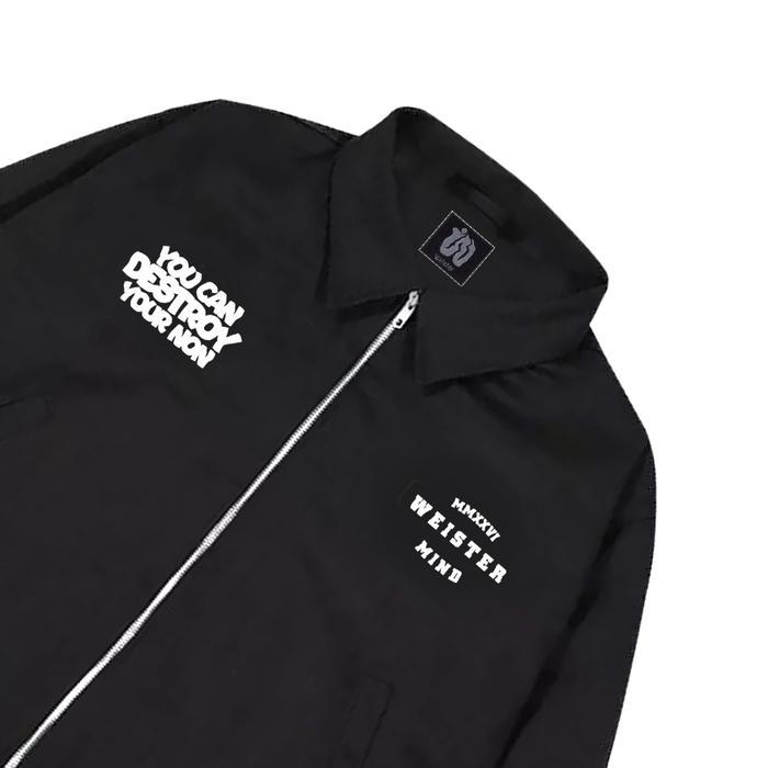 sar Weister Work Jacket Boxy Hitam - Yourself Jaket Tebal