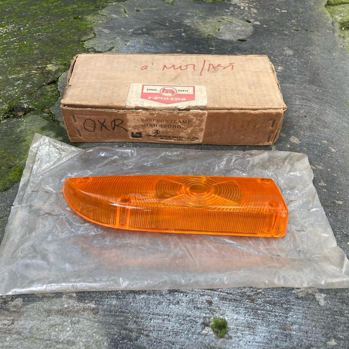 Lens Front Turn Signal Lamp Rh Mika Lampu Sen Sein Reting Riting Bemper Depan Kanan Corolla Ke20