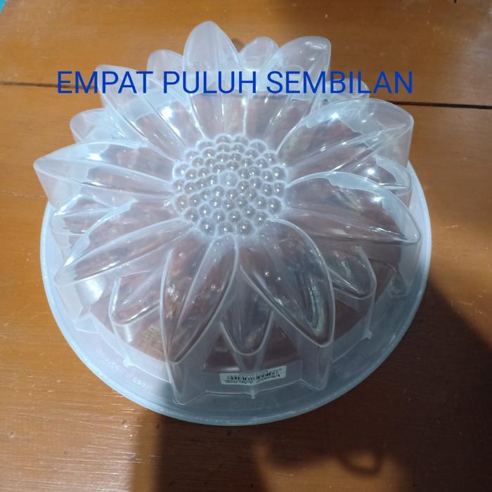 cetakan puding matahari besar / cetakan puding bunga 23 cetakan bulat
