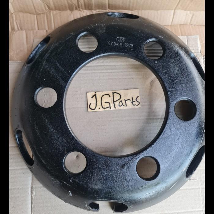 TOPI VELG VELK PELEK LUBANG 6 CANTER 125 TEBAL 10 MM 600 x 16 / R16