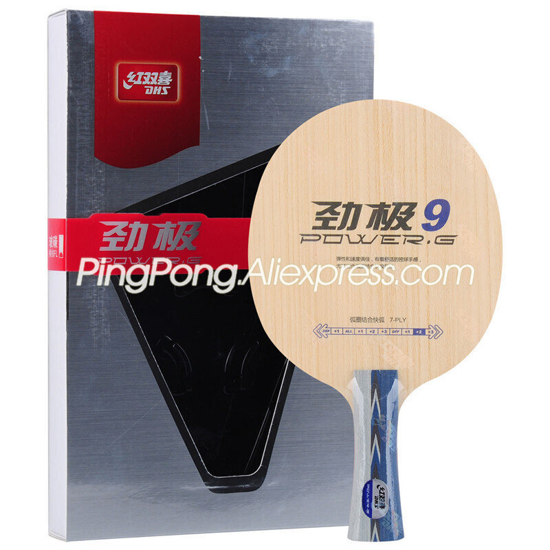 Original DHS POWER G 9 Table Tennis Blade (7 Ply Wood Fast Attack) PG9  Racket Ping Pong Bat Paddle