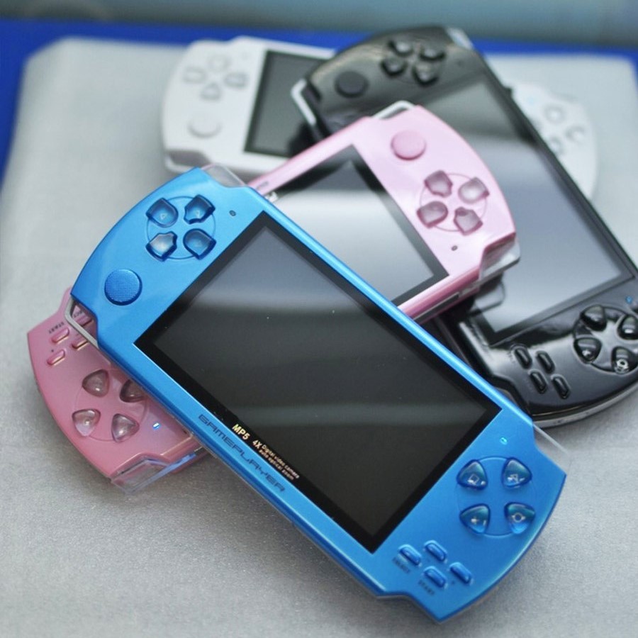 FREE Built-in 5000 games, 8GB 4.3 Inch PMP Handheld Game Player MP3 MP4 MP5 Player Video FM Camera P