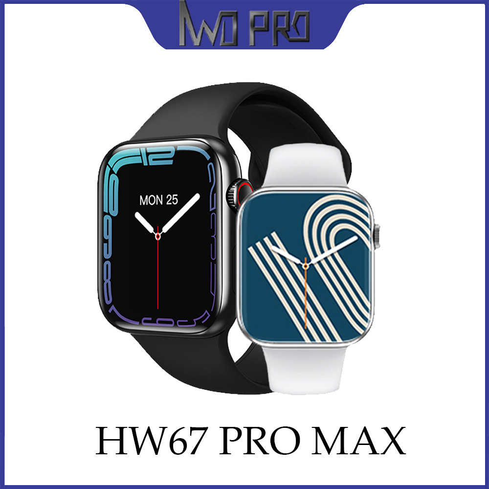 IWO PRO Smartwatch HW67 Pro MAX Men NFC Bluetooth Call Heart Rate Blood Pressure Blood Oxygen Short 
