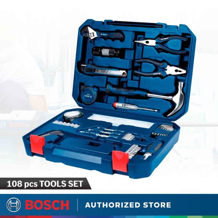 BOSCH TOOLKIT 108 PCS MIXED SET 108 MULTIFUNCTION TOOL KIT