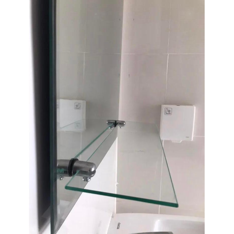 Cermin Wastafel Setengah Oval Mirror Glass