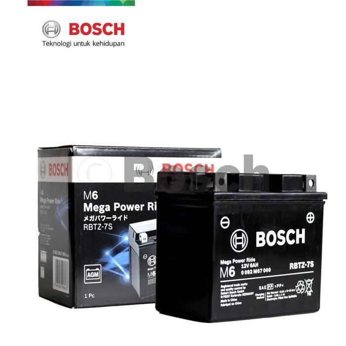 Aki Motor Honda Sonic 150 Bosch Rbtz-7S