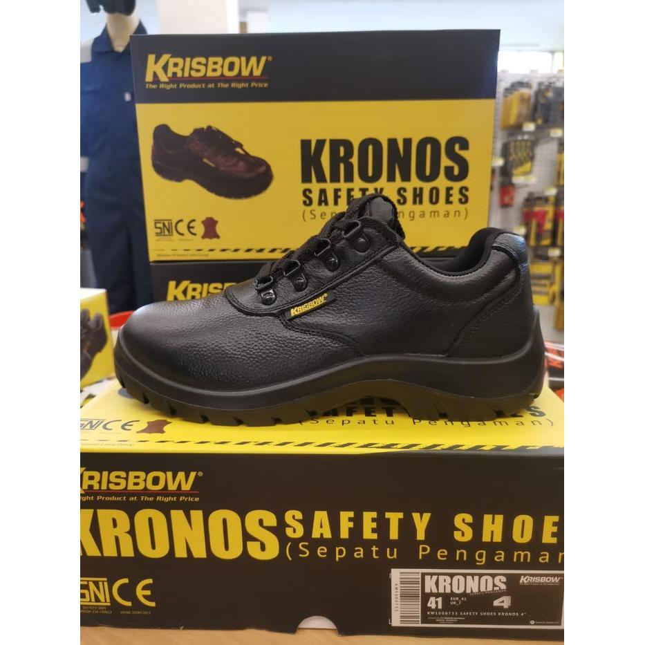 Sepatu Pengaman Safety Shoes Kronos Original Krisbow