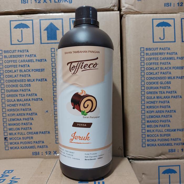TOFFIECO JERUK FLAVOUR 1KG - PERISA ESSENCE TOFIECO ORANGE