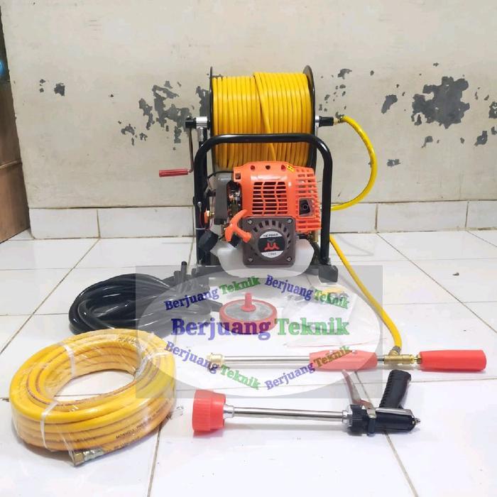 Sprayer Portable 4 Tak Komplit Selang 100 Meter Dan Selang 10 Meter Dan Stik Gun Kabut Sprayer Stik