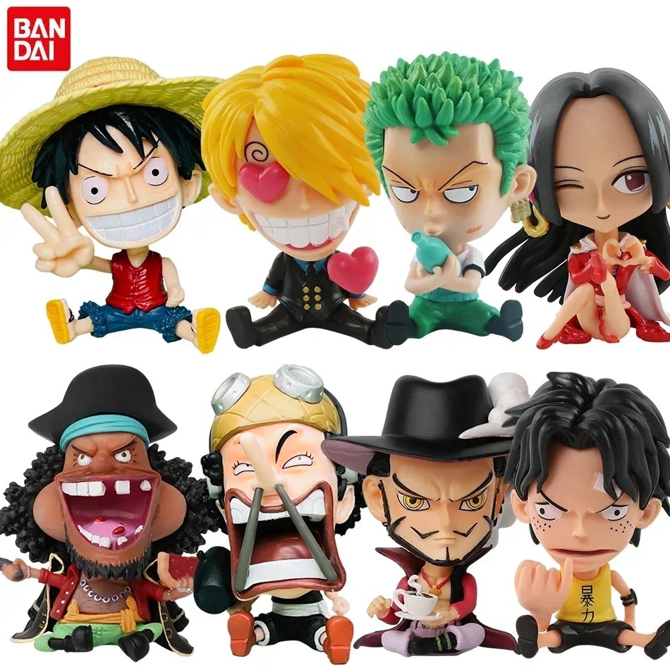 Anime Figure 17 Styles Zoro Luffy Sanji Ace Robin Nami Frank Usopp Brook Chopper Pvc Decoration