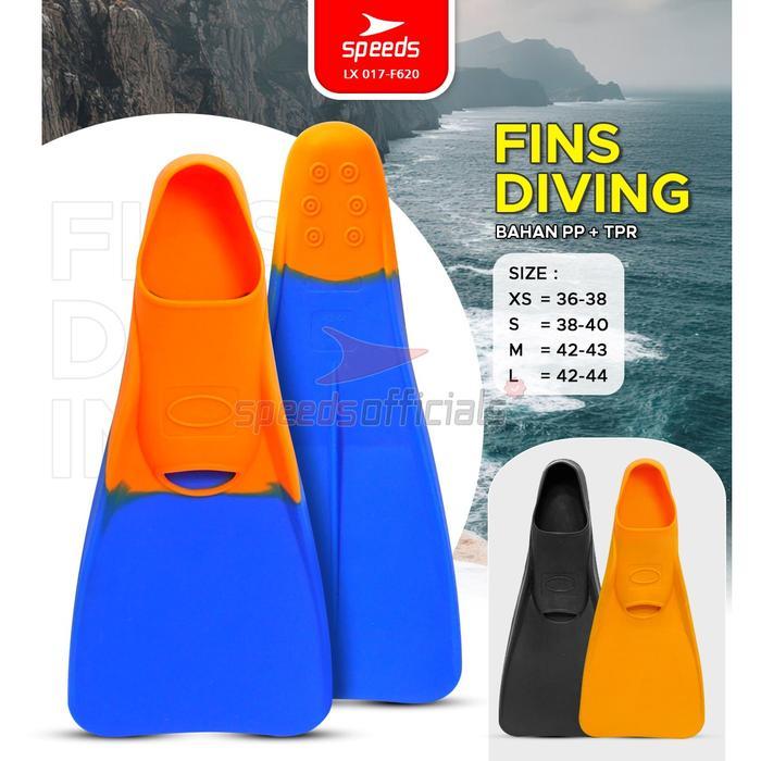 SPEEDS Kaki Katak Kaki Selam Kaki Kodok Diving Fins Fin Alat Snorkeling Perlengkapan Menyelam
