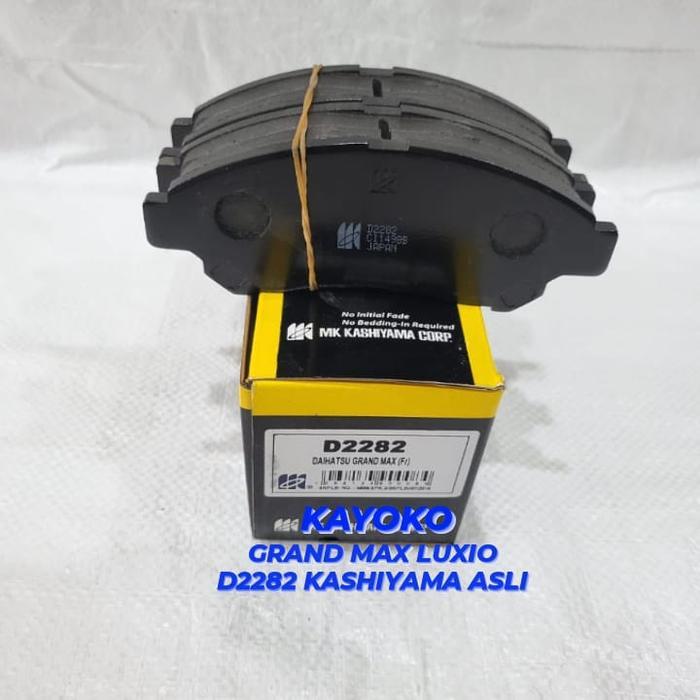 Kampas Rem Depan Grand Max Luxio Mk Kashiyama D2282