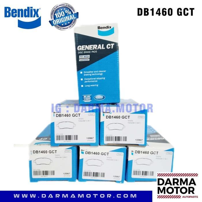 Kampas Rem Depan Avanza BENDIX DB1460 GCT