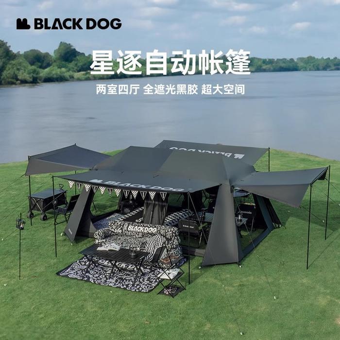 Tenda Camping Otomatis Blackdog - Automatic Tent 2.0 - Tenda Blackdog