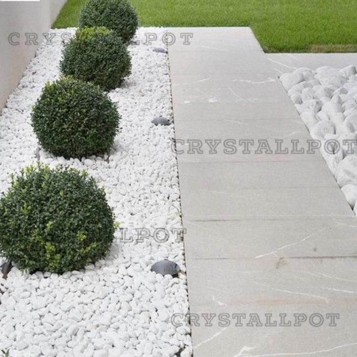 Batu Koral Putih Batu Taman Batu Hias 1 Karung