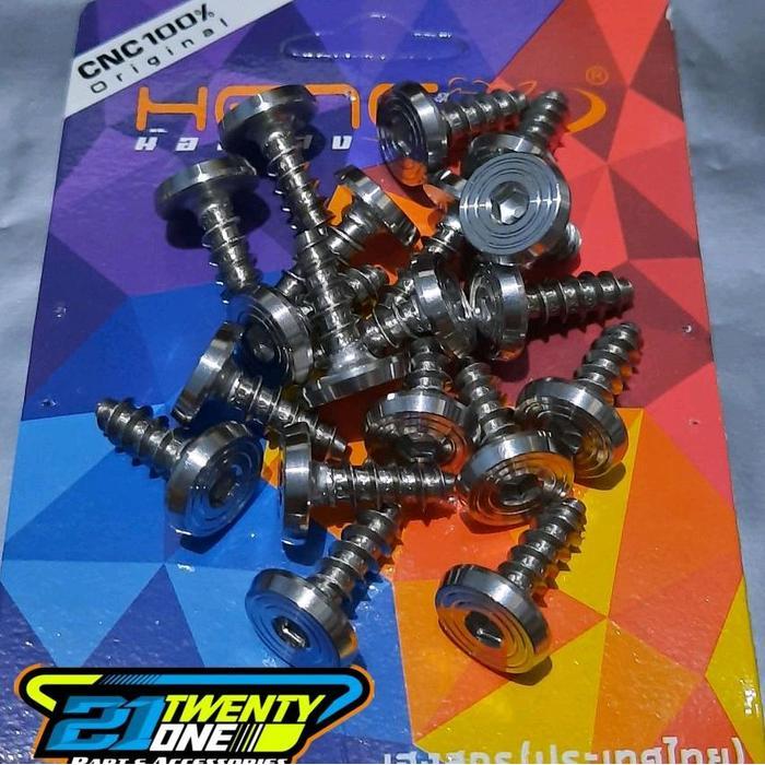 "New" probolt baut body stainless yamaha suzuki spiral slash Heng thailand