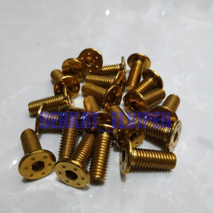 "New" Baut Probolt Piringan Cakram Disk Yamaha Nmax Aerox Lexi Xmax Mio Xeon