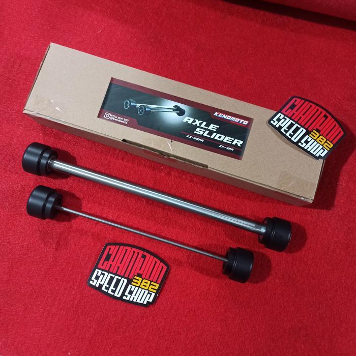 Fork Protector Axle Slider Jalu As Roda Kendmoto ZX25R ZX25RR ZX4RR ZX4R ZX-25RR ZX-25R ZX-4R ZX-4RR