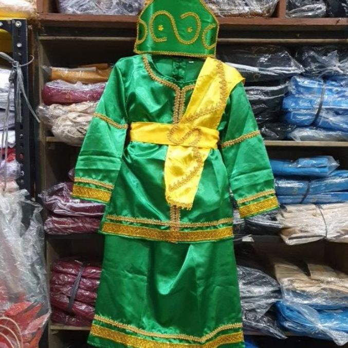 PAKAIAN ADAT RIAU ANAK / BAJU ADAT MELAYU ANAK / BAJU ADAT ANAK