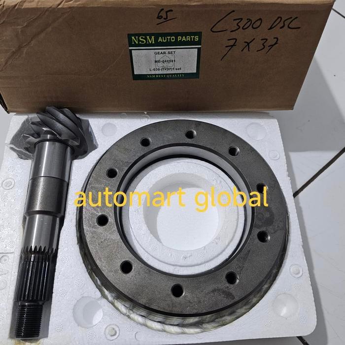 Gear set L300 Bensin diesel t120ss 7 x 37 news