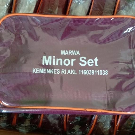PAKET ALAT BEDAH MINOR , MINOR SET MARWA INSTRUMEN BEDAH LENGKAP MURAH