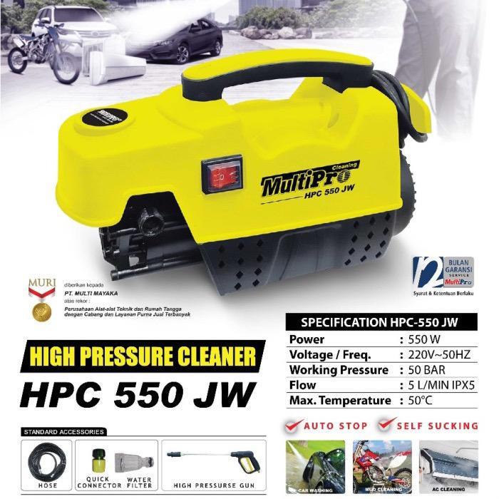 STEAM JET CLEANER CUCI STEAM MULTI PRO HPC 550 JW